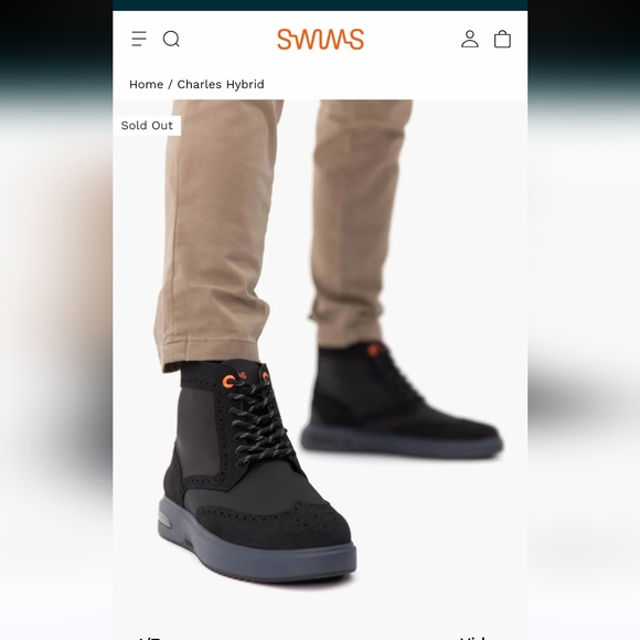 SWIMS Charles Hybrid boots - Picture 10 of 11